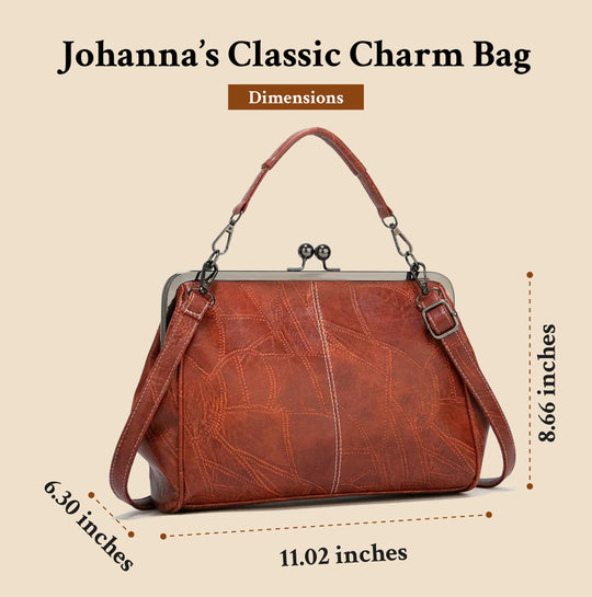 Johannas Klassiske Charme | Vintage Lædertaske
