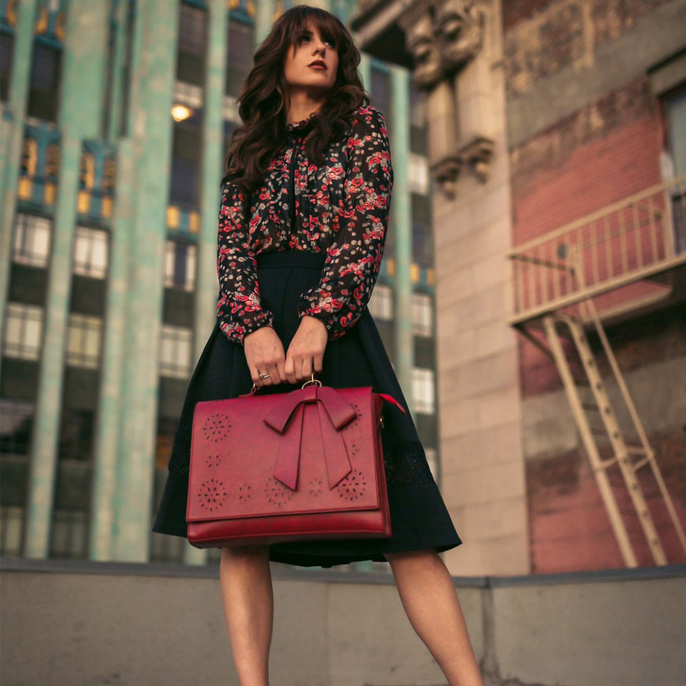 Graces Elegante Sløjfe-Satchel