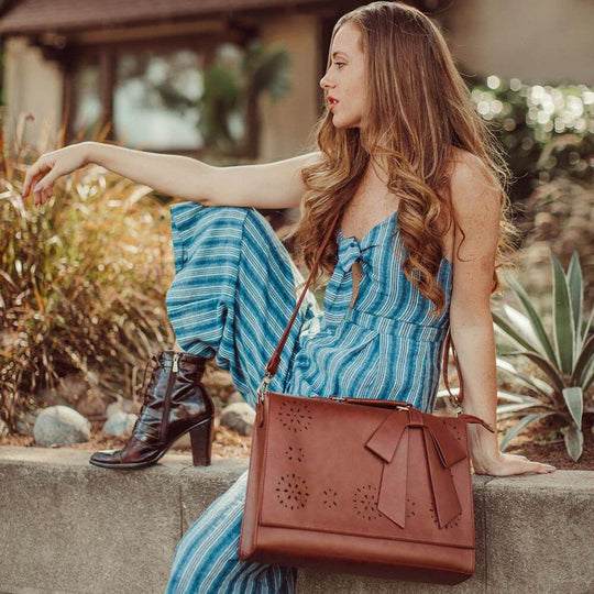 Graces Elegante Sløjfe-Satchel