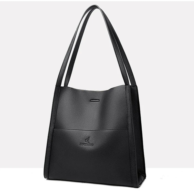 Graces Bløde Ro | Designer Læder Crossbody Tote