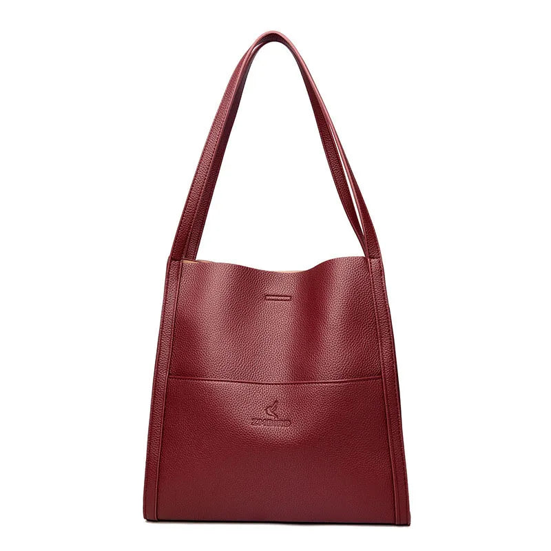 Graces Bløde Ro | Designer Læder Crossbody Tote